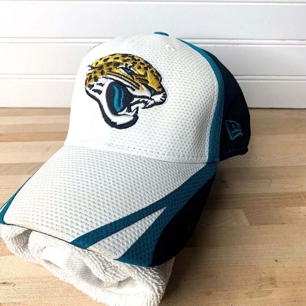 Jacksonville Jaguars Logo New Era 39thirty Fitted Hat Medium/Large Unisex